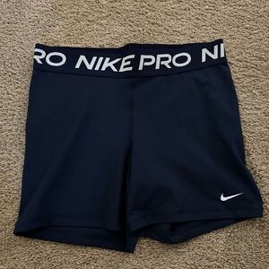 Nike Pro Dark Navy Shorts.